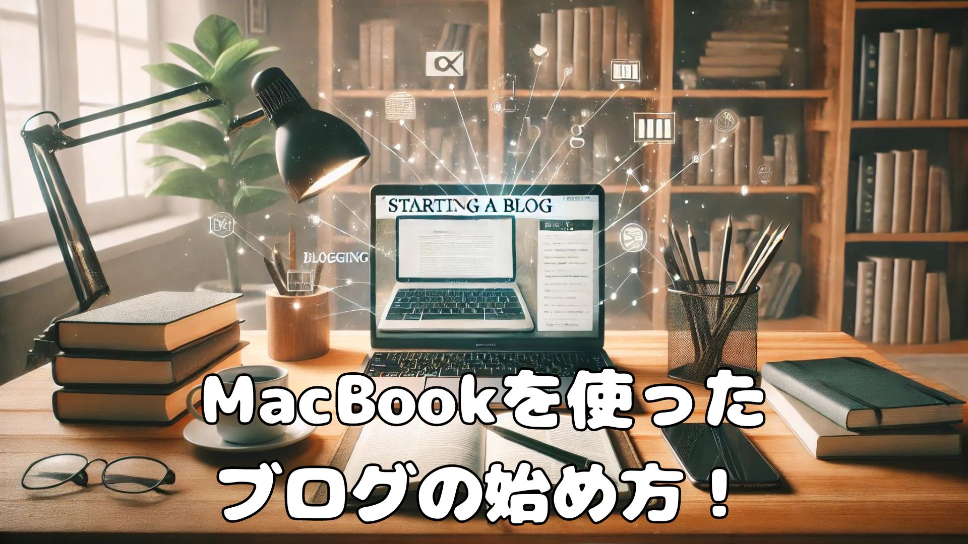 MacBookを使ったブログの始め方とは⁈副業初心者向けの完全ガイド! | かっちゃんのBLOG